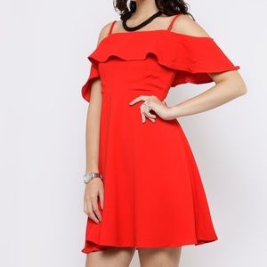 Red dress Forever 21